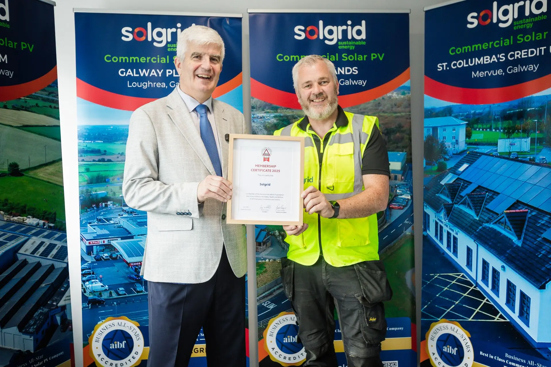 Solgrid Joins National Irish Safety Organisation (NISO) | Solgrid Ltd
