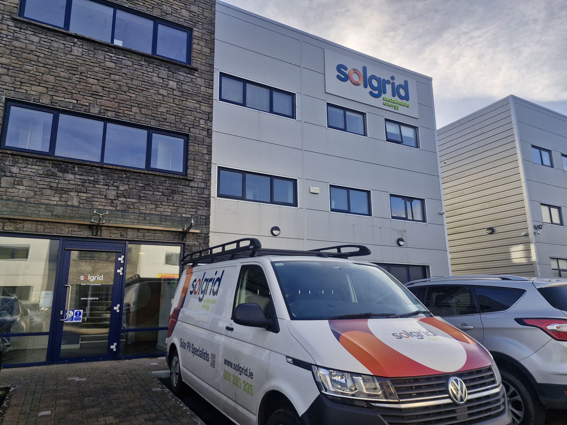 Solar Installers Galway. Solgrid Office in Loughrea, Co Galway.